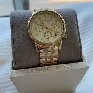 Gold Michael Kors Watch